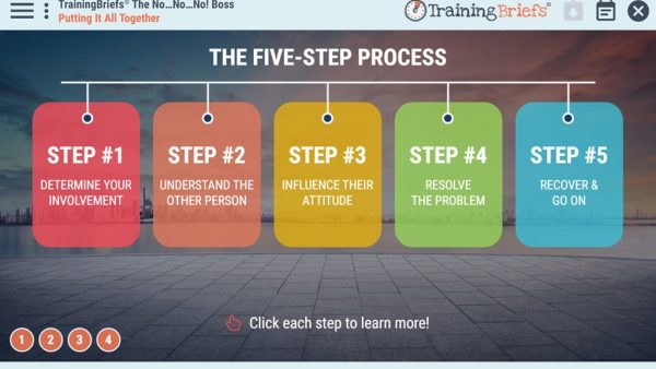 TrainingBriefs¬Æ The No‚Ä¶No‚Ä¶No! Boss
