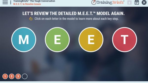 TrainingBriefs¬Æ The Tough Conversation