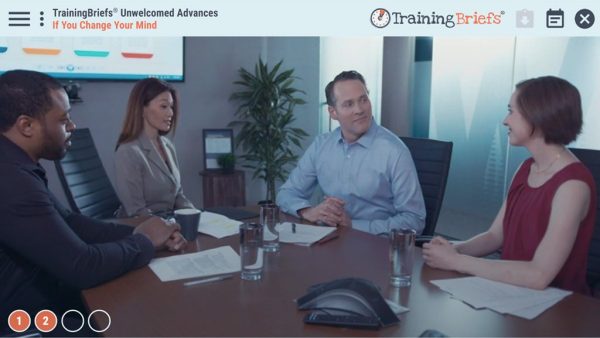 TrainingBriefs¬Æ Unwelcomed Advances