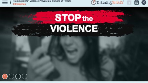 TrainingBriefs¬Æ Violence Prevention: Rumors of Threats
