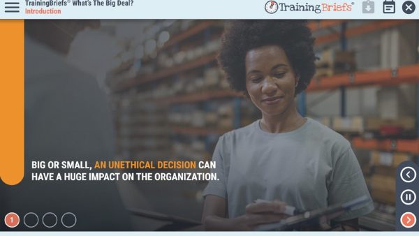 Training Briefs¬Æ What‚Äôs The Big Deal?