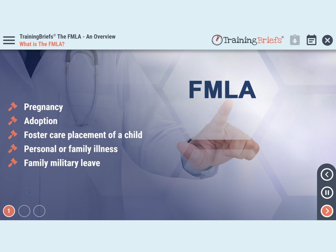 TrainingBriefs¬Æ The FMLA:  An Overview