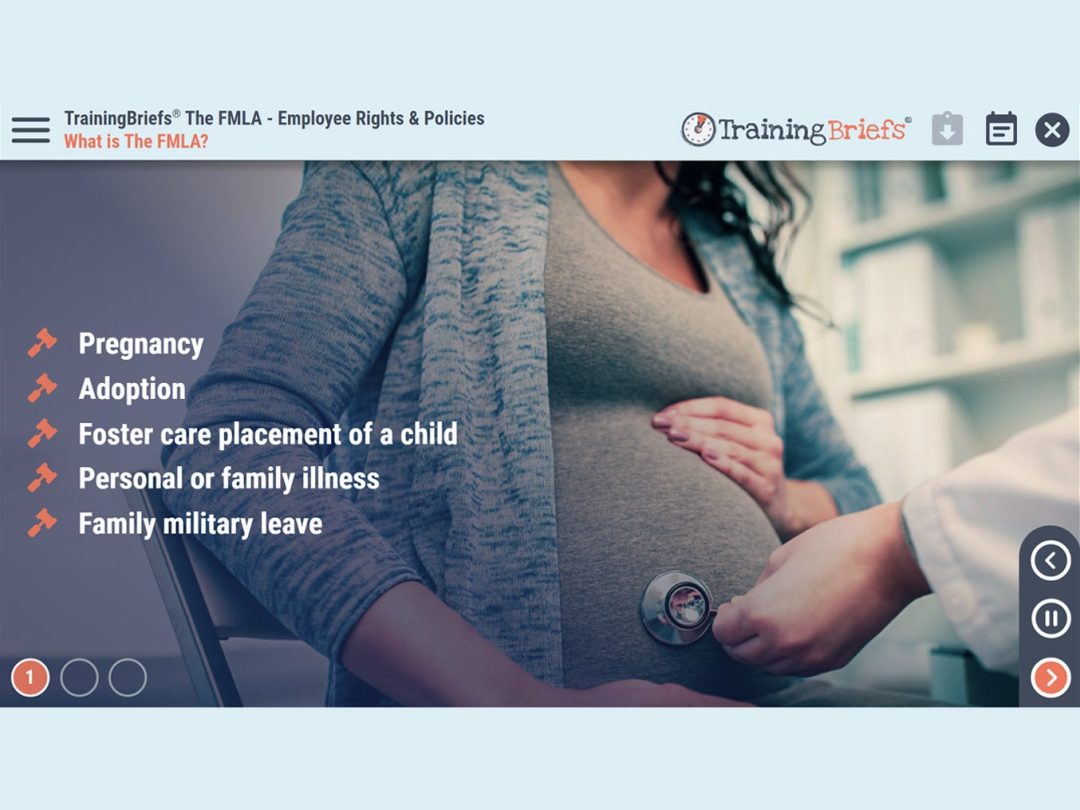 TrainingBriefs¬Æ The FMLA: Employee Rights and Policies