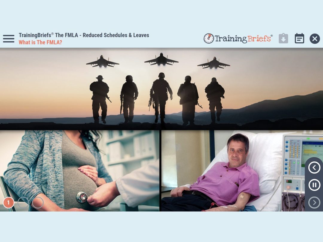 TrainingBriefs¬Æ The FMLA: Reduced Schedules and Leaves