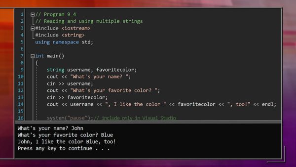 Introduction to C++: Programming Concepts and Applications: C++ Strings for Manipulating Text
