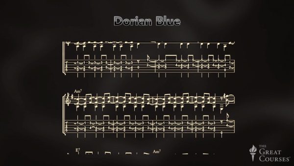 Learning to Play Guitar: Jazz Harmony and Dorian Mode