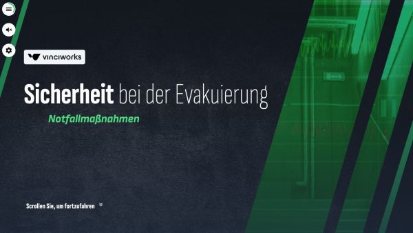 Sicherheit bei der Evakuierung