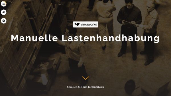 Manuelle Lastenhandhabung