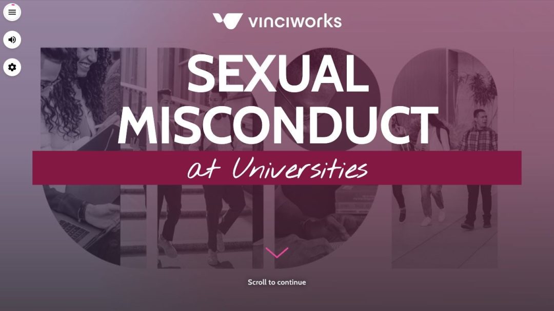 Sexual Misconduct at Universities