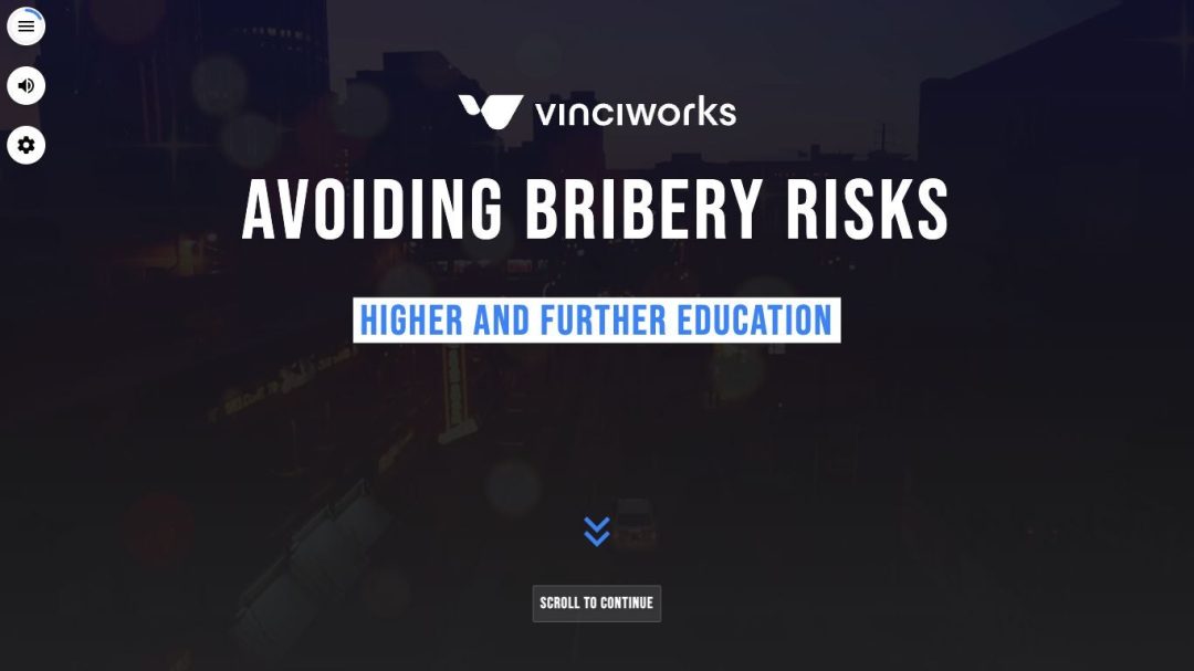 Avoiding Bribery Risks (Higher Education)