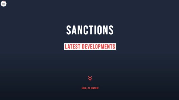 Sanctions: Latest Developments