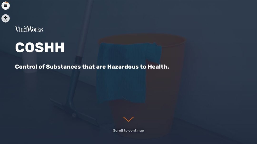 COSHH: Control of Substances that are Hazardous to Health