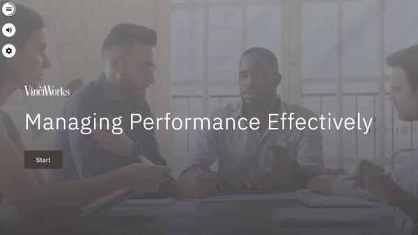 Managing Performance Effectively