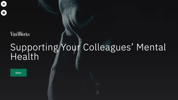 Supporting Your Colleagues' Mental Health