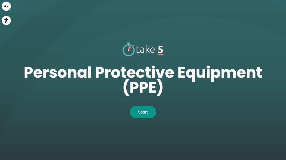 Personal Protective Equipment Take 5