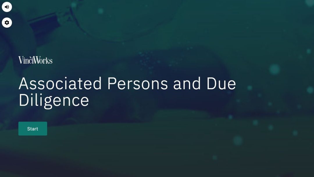 Associated Persons and Due Diligence