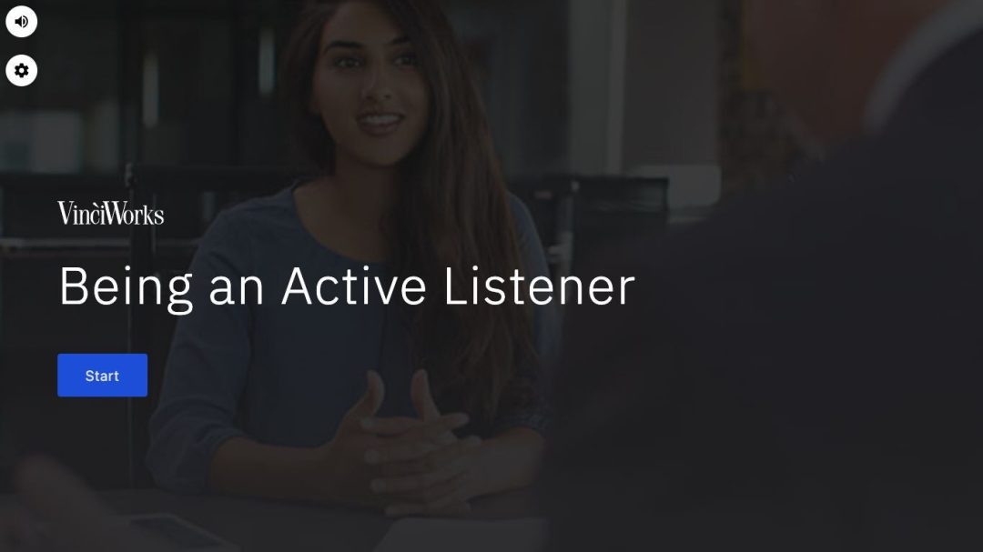 Being an Active Listener