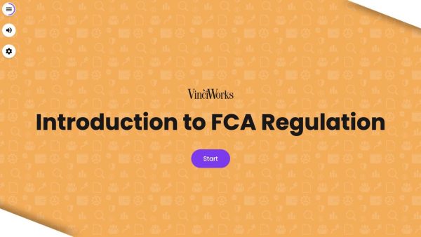 Introduction to FCA Regulation