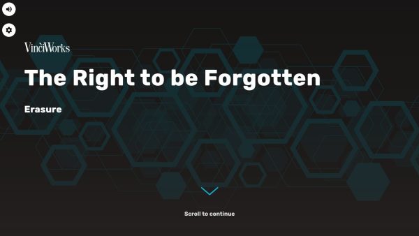 The Right to be Forgotten (Erasure)