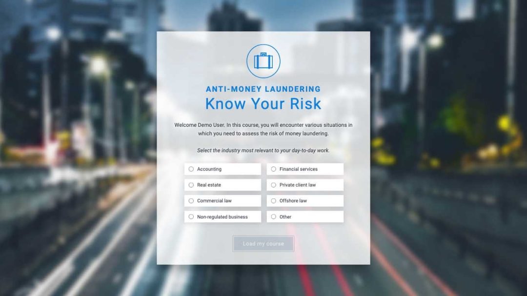 Anti-Money Laundering: Know Your Risk