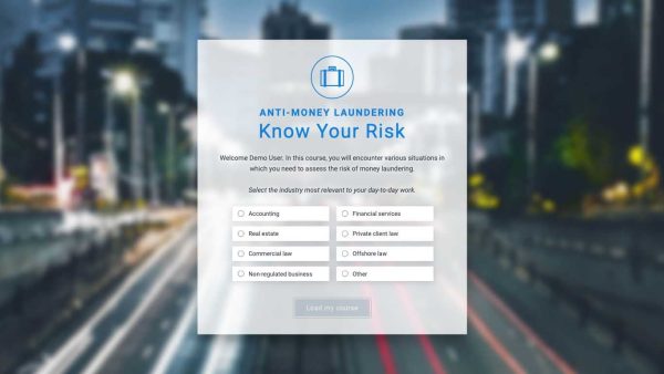 Anti-Money Laundering: Know Your Risk