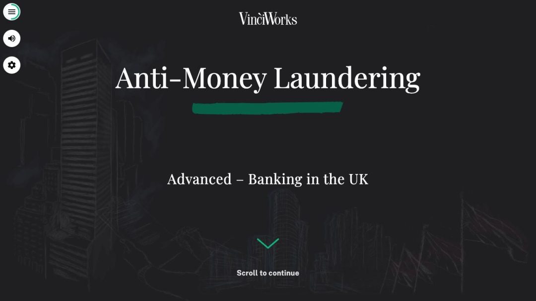 Anti-Money Laundering Advanced: 01. (Banking)