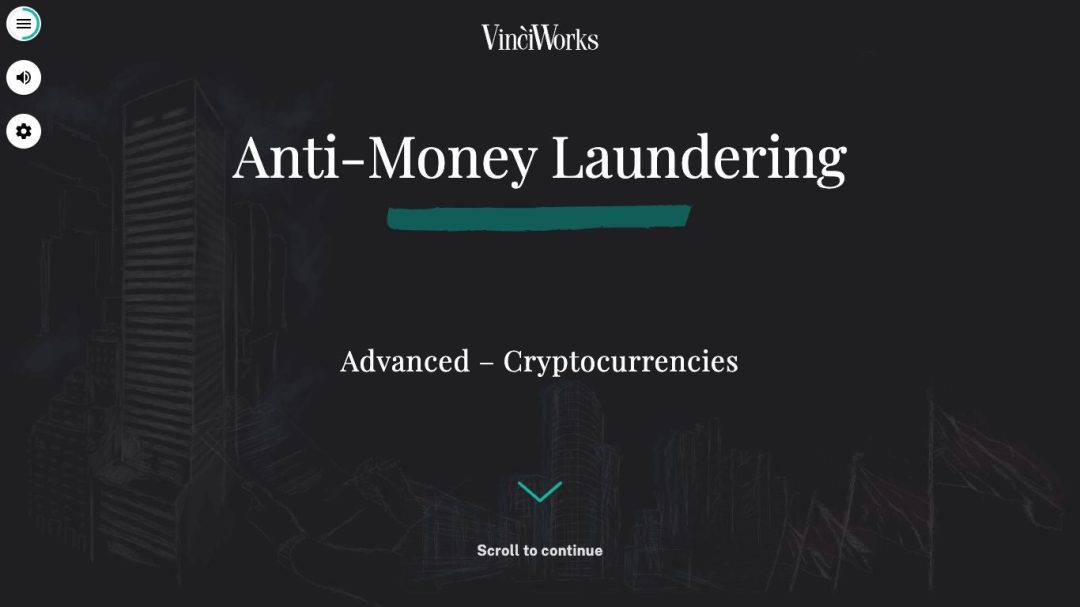 Anti-Money Laundering Advanced (Cryptocurrency)