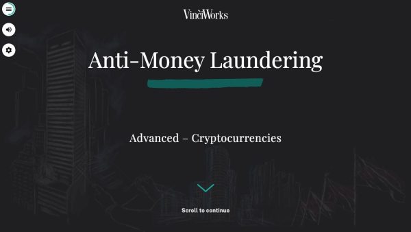 Anti-Money Laundering Advanced (Cryptocurrency)