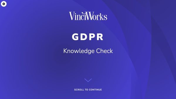 GDPR Knowledge Check