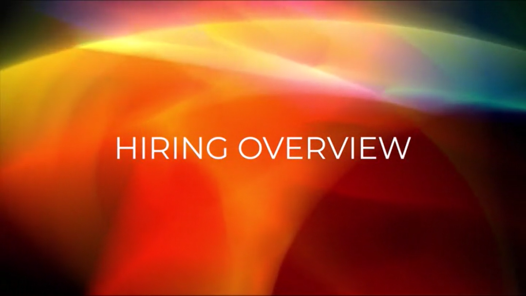 Ingaging Leadership: Hiring Overview