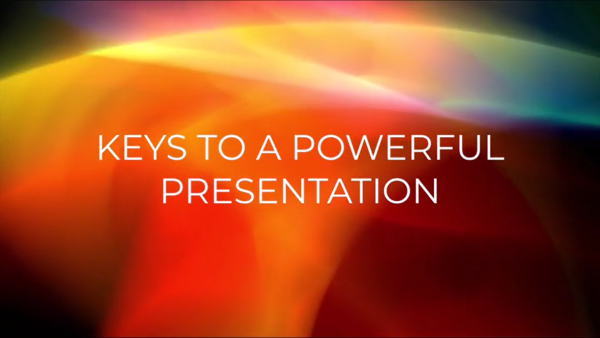 Ingaging Leadership: Keys to a Powerful Presentation