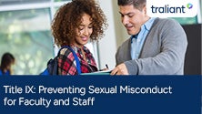 Title IX: Preventing Sex Discrimination for Faculty and Staff