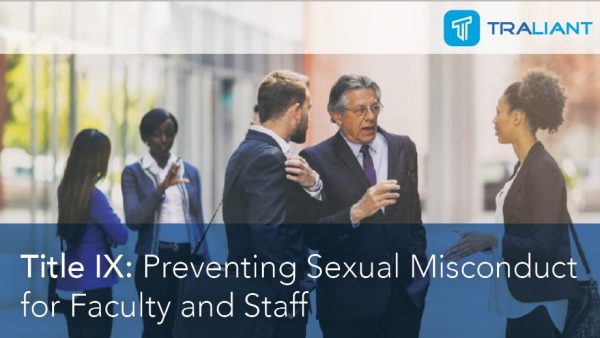 Title IX: Preventing Sexual Misconduct (Faculty and Staff)