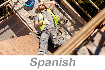 Resbalones, tropezones y caídas en la construcción
