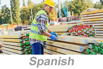 Prácticas de apilamiento y almacenamiento para la construcción