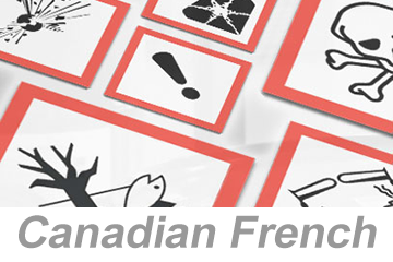 Renseignements sur les produits chimiques dangereux: √âtiquettes