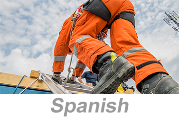 Ladder Safety: Setup and Use (Spanish) Seguridad con escaleras: Colocación y uso