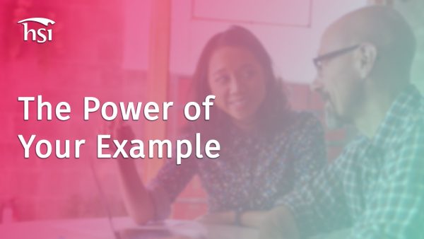 The Respectful Workplace: The Power of Your Example
