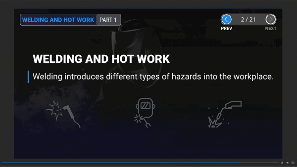 Welding and Hot Work Part 1: General Industry