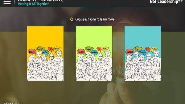 LearningBytes¬Æ Diversity 101 - What Did She Say?‚Ñ¢