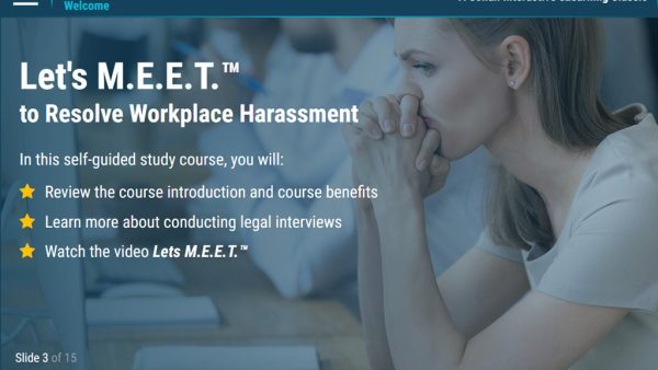 Let's M.E.E.T.‚Ñ¢ to Resolve Workplace Harassment