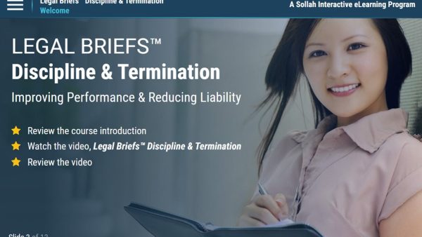 Legal Briefs‚Ñ¢ Discipline & Termination: Improving Performance and Reducing Liability