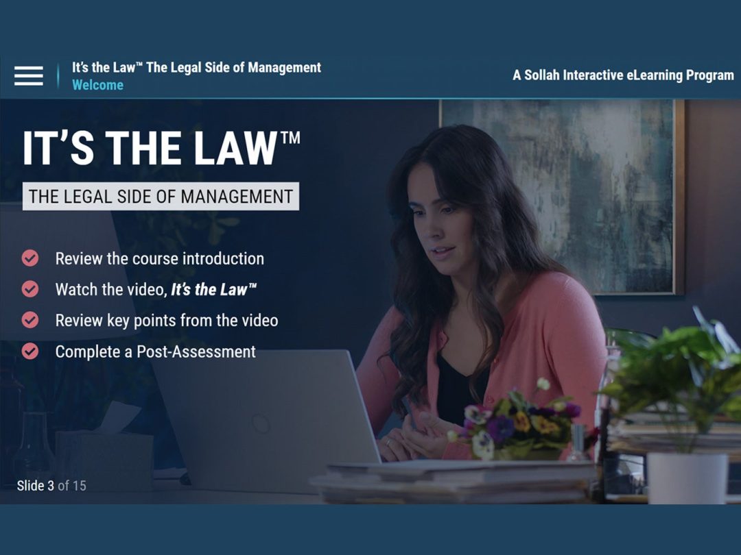 It's the Law‚Ñ¢: The Legal Side of Management