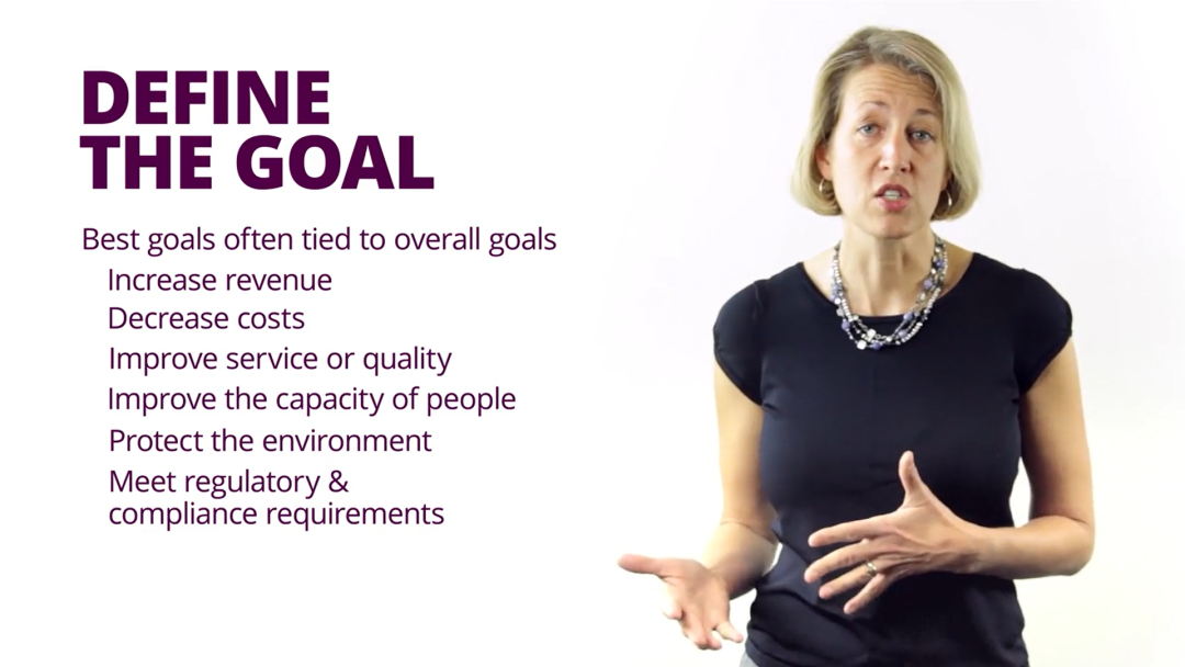 Deliver Your Project on Time and in Budget: Define the Goal