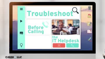Professional Productivity: Troubleshoot Before Calling the IT Helpdesk
