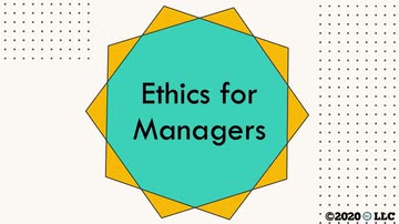 Supervision: Ethics for Managers