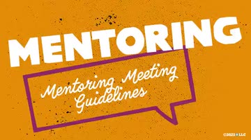Mentoring: 05. Mentoring Meeting Guidelines