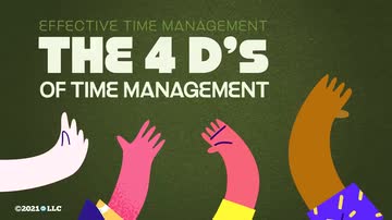 Effective Time Management: The Four Ds of Time Management