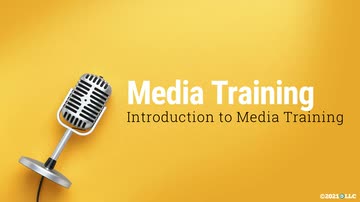 Media Training: 01. Introduction to Media Training