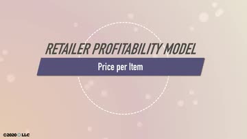 Retailer Profitability Model: 06. Price Per Item